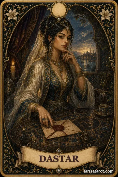 Larisa destesinden Dastar kartı