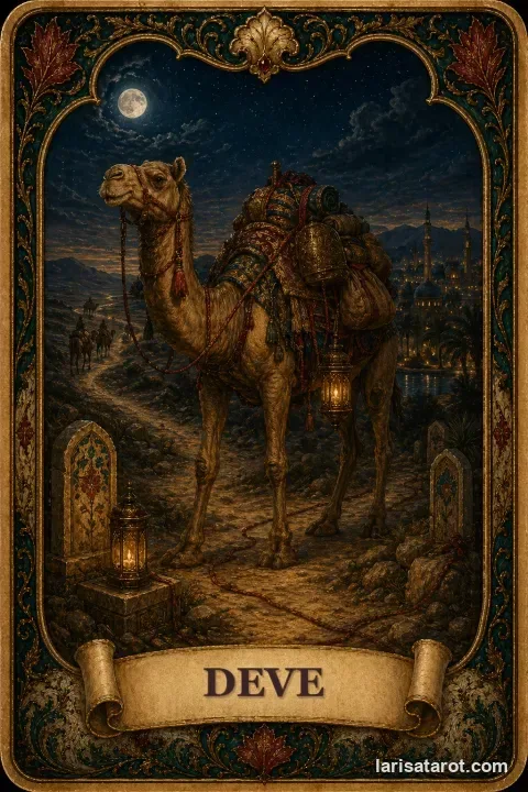 Larisa destesinden Deve kartı