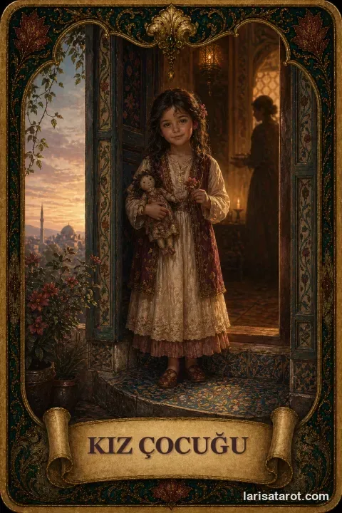 Larisa destesinden Kız Çocuğu kartı