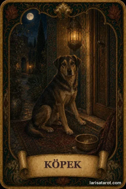 Larisa destesinden Köpek kartı