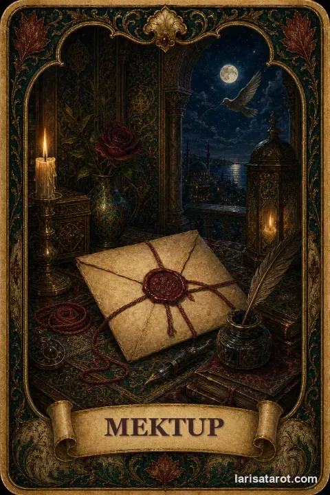 Larisa destesinden Mektup kartı