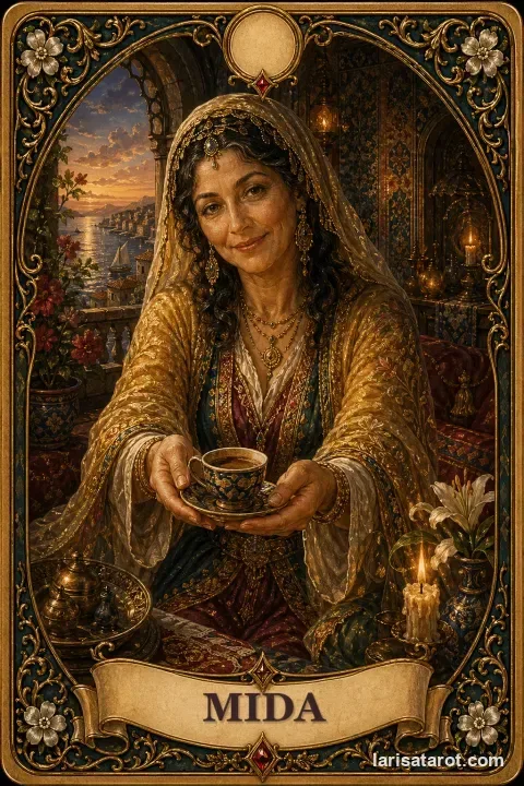 Larisa destesinden Mida kartı