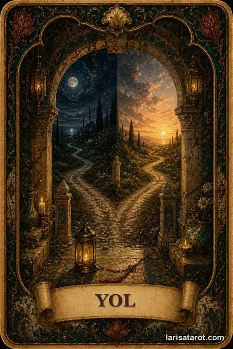 Larisa destesinden Yol kartı