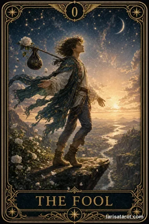 Karte Der Narr aus dem Larisa-Deck